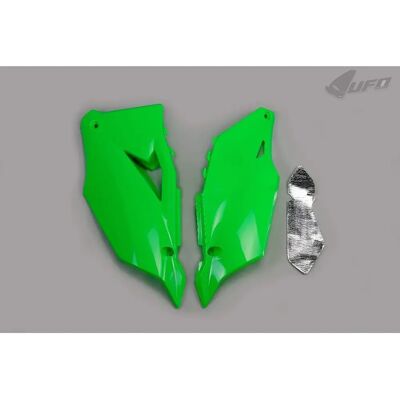 Paneles laterales en verde neón para Kawasaki KXF 450 - Paneles laterales Paneles laterales en verde neón para Kawasaki KXF 450 - Paneles laterales