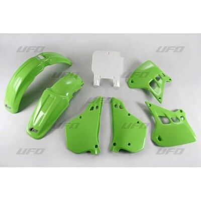 Kit de Plastiques UFO Kawasaki KX 250 (1990-1991) - Publicité Kit de Plastiques UFO Kawasaki KX 250 (1990-1991) - Publicité