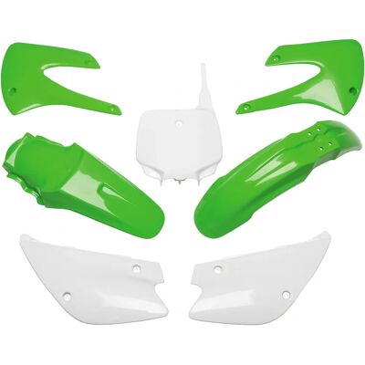 Ufo Kawasaki Kx 85 Kunststoffkit - Originalfarbe 2001-2013 Ufo Kawasaki Kx 85 Kunststoffkit - Originalfarbe 2001-2013