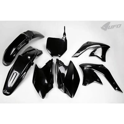 Ufo Kawasaki Kxf 250 (2007) Kunststoff-Kit - Schwarz - Motorradteil Ufo Kawasaki Kxf 250 (2007) Kunststoff-Kit - Schwarz - Motorradteil