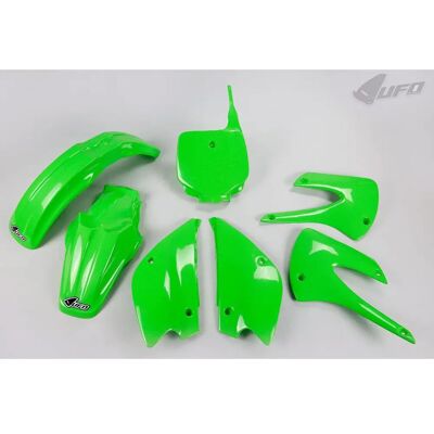 Kit de Plástico Verde UFO Plast para Kawasaki KX 85 - Motocross/Enduro Kit de Plástico Verde UFO Plast para Kawasaki KX 85 - Motocross/Enduro