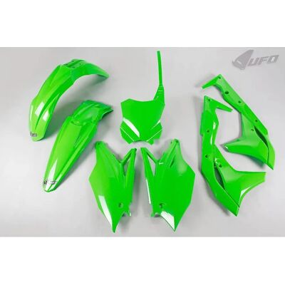 Kit Plastique Vert Kawasaki KXF 250 - Pièce de Moto - Publicité Kit Plastique Vert Kawasaki KXF 250 - Pièce de Moto - Publicité