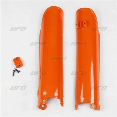 UFO Plast Oranje Voorvorkbeschermers - Motorfietsen UFO Plast Oranje Voorvorkbeschermers - Motorfietsen