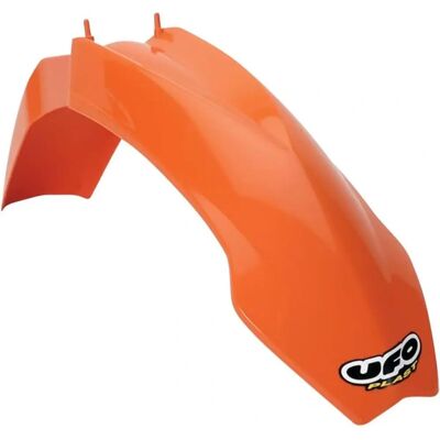 Garde-boue Avant Orange UFO Plast pour KTM - Résistant aux impacts Garde-boue Avant Orange UFO Plast pour KTM - Résistant aux impacts