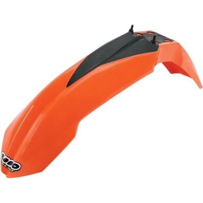 Garde-Boue Avant Orange Ufo pour KTM - Résistant aux Chocs - Pièce de Moto Garde-Boue Avant Orange Ufo pour KTM - Résistant aux Chocs - Pièce de Moto