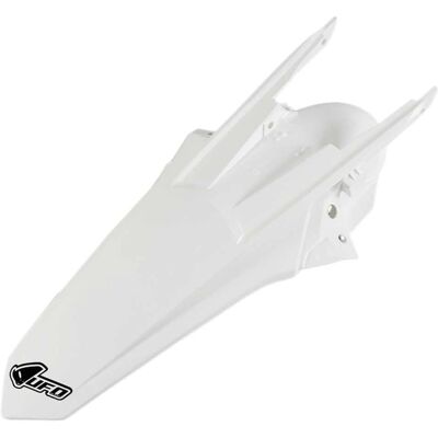 Ufo Plast Rear Fender KTM Exc-f 2017-2019 White Ufo Plast Rear Fender KTM Exc-f 2017-2019 White