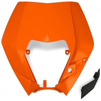 Ufo Plast KTM Headlight - Orange - KTM EXC-F 2008-2013 Ufo Plast KTM Headlight - Orange - KTM EXC-F 2008-2013