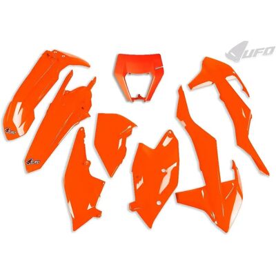 UFO Plast Komplett Kunststoffset Neon Orange - Motorrad Zubehör UFO Plast Komplett Kunststoffset Neon Orange - Motorrad Zubehör