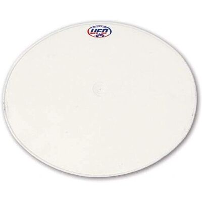 Plaque Avant Universelle UFO - 215x270 mm - Blanc - Accessoire Moto - Publicité Plaque Avant Universelle UFO - 215x270 mm - Blanc - Accessoire Moto - Publicité