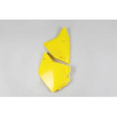 Panneau latéral gauche jaune Ufo Plast - Pièce de moto Panneau latéral gauche jaune Ufo Plast - Pièce de moto