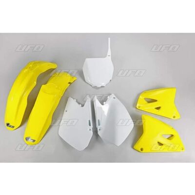 UFO Komplett Kunststoffkit für Suzuki RM 125/250 - Originalfarben UFO Komplett Kunststoffkit für Suzuki RM 125/250 - Originalfarben
