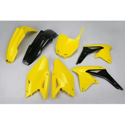 Kit Plastiques Original UFO pour Suzuki RMZ 450 2008-2017 - Pièce de Motocross - Publicité Kit Plastiques Original UFO pour Suzuki RMZ 450 2008-2017 - Pièce de Motocross - Publicité