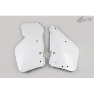 Ufo Plast Yamaha Yz 125 - Weiße Seitenteile für Yamaha Yz 125 (1987-1988) - Seitenteile Ufo Plast Yamaha Yz 125 - Weiße Seitenteile für Yamaha Yz 125 (1987-1988) - Seitenteile