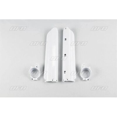 UFO Plast Yamaha YZF/WRF Fork Protectors - White - Motorcycle Accessory UFO Plast Yamaha YZF/WRF Fork Protectors - White - Motorcycle Accessory