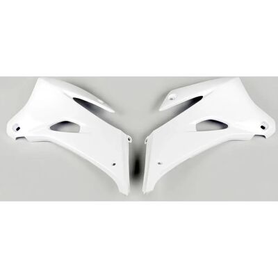 Cubiertas de radiador UFO Yamaha WRF - Blanco - 250/450cc Cubiertas de radiador UFO Yamaha WRF - Blanco - 250/450cc