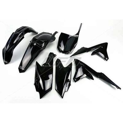 UFO Yamaha YZF 250/450 Kunststoff-Kit - Schwarz - Motorradteile UFO Yamaha YZF 250/450 Kunststoff-Kit - Schwarz - Motorradteile