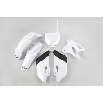 Kit di Plastica Bianca Ufo Plast Yamaha Yz 85 (2015-2021) - Kit di Plastica Kit di Plastica Bianca Ufo Plast Yamaha Yz 85 (2015-2021) - Kit di Plastica