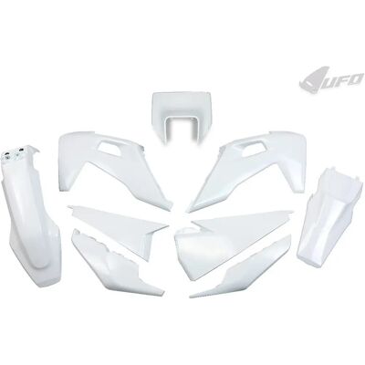 Ufo Plast Husqvarna Plastic Kit - TE 300, TE 250, FE 250, FE 350, TX 300 - Plastic Kit Ufo Plast Husqvarna Plastic Kit - TE 300, TE 250, FE 250, FE 350, TX 300 - Plastic Kit