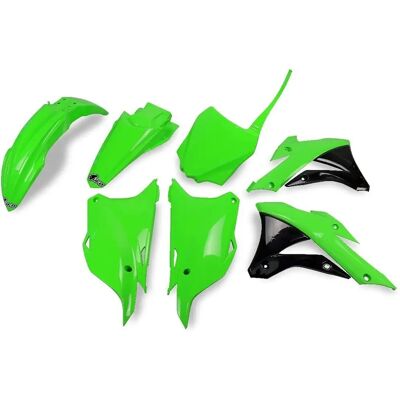 Ufo Kawasaki Kx 85 - Kit Plastique Durable 2014-2021 - Publicité Ufo Kawasaki Kx 85 - Kit Plastique Durable 2014-2021 - Publicité