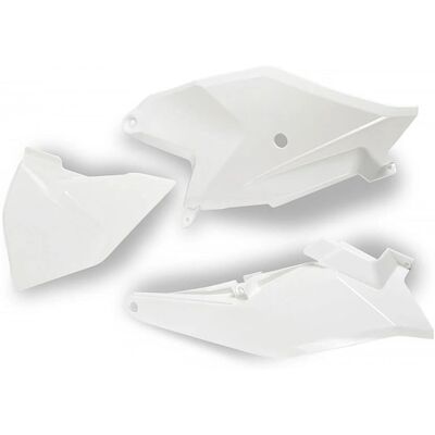 UFO Plast Motorradteile für Gas Gas MC 85 - Weiß - Langlebig & Einfach zu Montieren UFO Plast Motorradteile für Gas Gas MC 85 - Weiß - Langlebig & Einfach zu Montieren