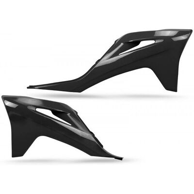 UFO Plast - Gas Gas Ex-f 450 - Schwarz - Radiatorabdeckungen UFO Plast - Gas Gas Ex-f 450 - Schwarz - Radiatorabdeckungen