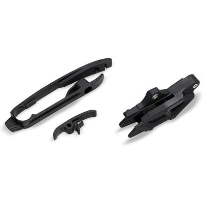Kit guide chaîne UFO Plast - Noir - pour Gas Gas EX-F 450 2021-2023 - Publicité Kit guide chaîne UFO Plast - Noir - pour Gas Gas EX-F 450 2021-2023 - Publicité