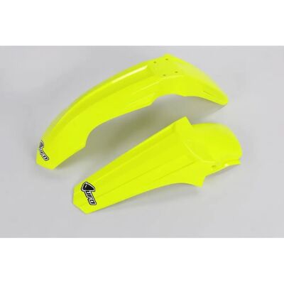 Kit de guardabarros UFO Suzuki RM 85 Amarillo Neón - Fender Kit Kit de guardabarros UFO Suzuki RM 85 Amarillo Neón - Fender Kit
