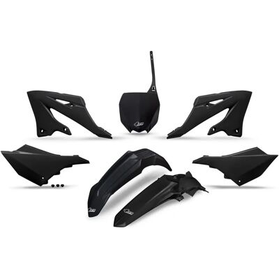 Ufo Yamaha Yz 125 - Kit de Plastiques - Noir - Pièces de Motocross Ufo Yamaha Yz 125 - Kit de Plastiques - Noir - Pièces de Motocross