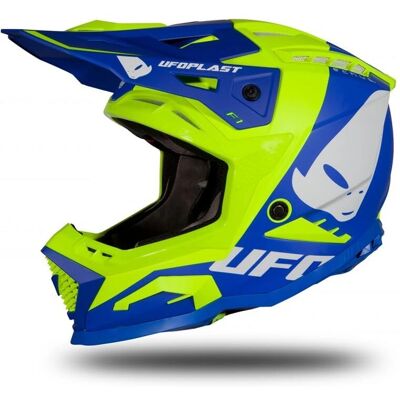 Casco Off Road ECHUS Blu Fluo Opaco XS Casco Off Road ECHUS Blu Fluo Opaco XS