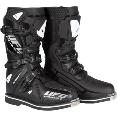 UFO TYPHOON Kinder Motocross-Stiefel - Schwarz - Motocross-Stiefel UFO TYPHOON Kinder Motocross-Stiefel - Schwarz - Motocross-Stiefel
