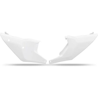 Ufo Plast Witte Zijpanelen - Husqvarna FC 450 - Zijpanelen Ufo Plast Witte Zijpanelen - Husqvarna FC 450 - Zijpanelen