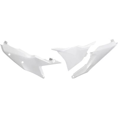 Plaques latérales blanches UFO pour KTM Sx-f 350 - Panneaux Lateraux Plaques latérales blanches UFO pour KTM Sx-f 350 - Panneaux Lateraux