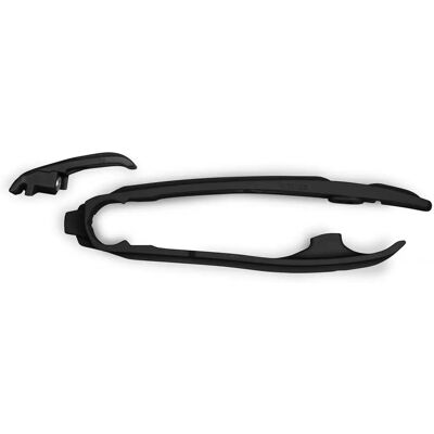 Ufo swingarm kettingslider - Zwart - KTM SX-F 450 Ufo swingarm kettingslider - Zwart - KTM SX-F 450