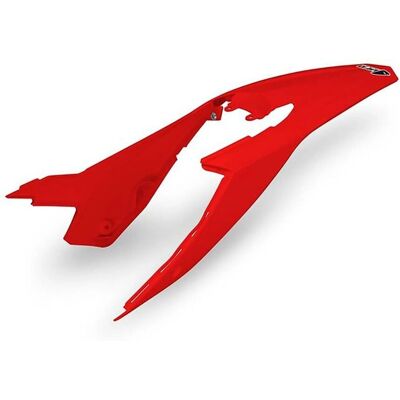 Para fango posteriore Ufo Plast RR 250/300/350/400/450 - Rosso - Plastica Resistente Para fango posteriore Ufo Plast RR 250/300/350/400/450 - Rosso - Plastica Resistente