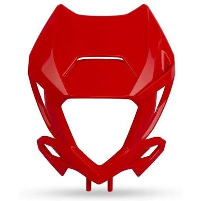 UFO Plast Motorcycle Headlight - Beta RR 250/350/400/450 Red - Motorcycle Part UFO Plast Motorcycle Headlight - Beta RR 250/350/400/450 Red - Motorcycle Part