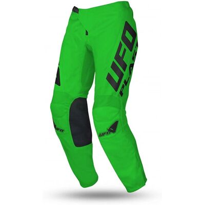 Pantaloni da cross per bambini Ufo RADIAL - Verde fluorescente Pantaloni da cross per bambini Ufo RADIAL - Verde fluorescente