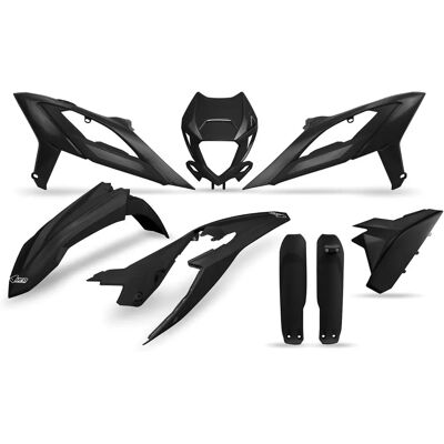 Kit plastiques UFO Beta Rr 2020-2024 - Noir - Motocross Enduro Kit plastiques UFO Beta Rr 2020-2024 - Noir - Motocross Enduro