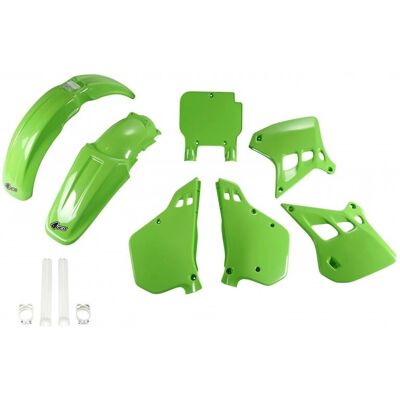 Kit Plastiques Kawasaki Kx 125 1990-1991 - Tout-Terrain Kit Plastiques Kawasaki Kx 125 1990-1991 - Tout-Terrain