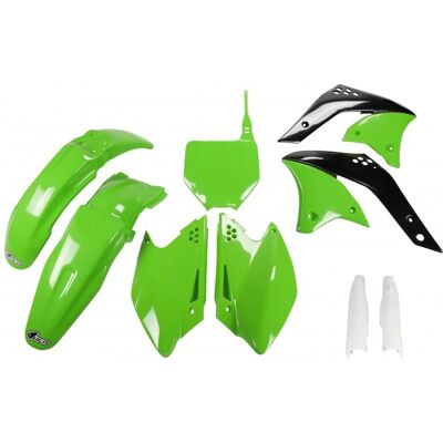 Kit de Plásticos Verde Kawasaki Kxf 250 2006 Kit de Plásticos Verde Kawasaki Kxf 250 2006