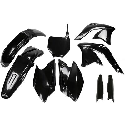 Kit plástico negro Ufo Kawasaki KXF 250 2007 Kit plástico negro Ufo Kawasaki KXF 250 2007