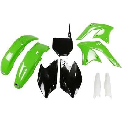 Kit Plastiques Ufo Kawasaki Kxf 250 2008 - Résistant tout-terrain - Publicité Kit Plastiques Ufo Kawasaki Kxf 250 2008 - Résistant tout-terrain - Publicité