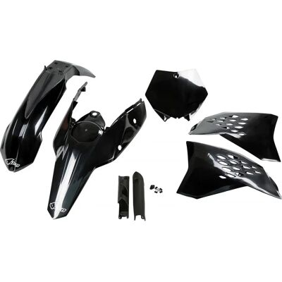 Kit de Plástico UFO KTM 2007-2010 - Negro - Carrocería de Motocicleta Kit de Plástico UFO KTM 2007-2010 - Negro - Carrocería de Motocicleta