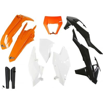 Kit Plastiques Complet Ufo KTM Exc-f 2017-2019 - Publicité Kit Plastiques Complet Ufo KTM Exc-f 2017-2019 - Publicité