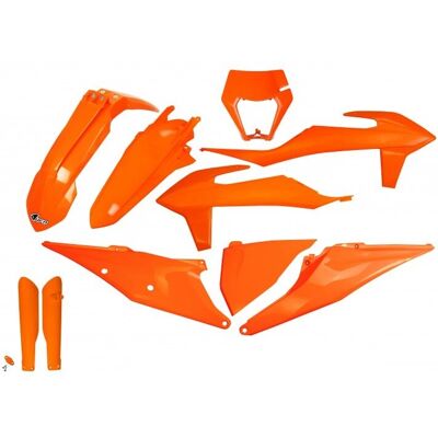 UFO KTM EXC-F 450 Orange Plastikset - Motorradteile UFO KTM EXC-F 450 Orange Plastikset - Motorradteile