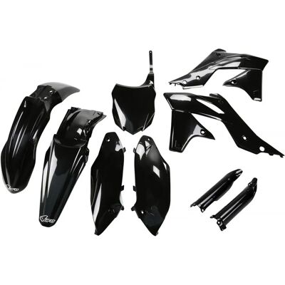 Ufo Kawasaki Kxf 250 Plastkit - Svart - Motorcykel Delen Ufo Kawasaki Kxf 250 Plastkit - Svart - Motorcykel Delen