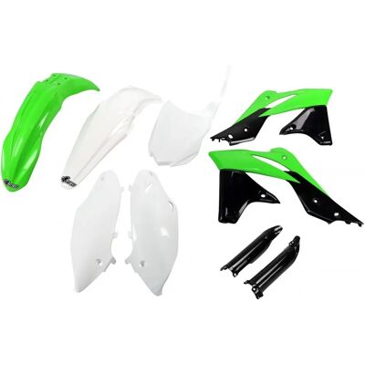 Ufo Kawasaki Kxf 250 (2013-2016) Komplettes Kunststoffset - Originalfarbe Ufo Kawasaki Kxf 250 (2013-2016) Komplettes Kunststoffset - Originalfarbe