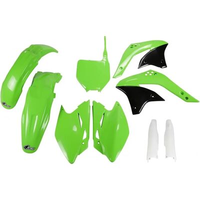 Kit Plastiques Vert Ufo Kawasaki KXF 450 - Carrosserie Moto Kit Plastiques Vert Ufo Kawasaki KXF 450 - Carrosserie Moto