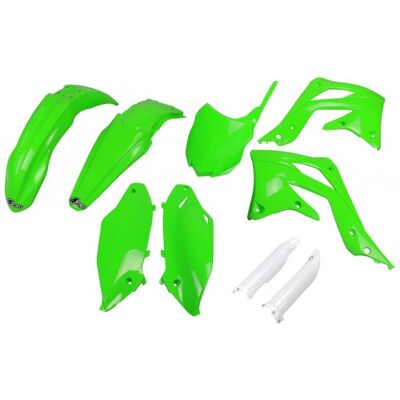 Kit de Plastiques Vert Ufo Kawasaki KXF 450 - Carénage de Moto Kit de Plastiques Vert Ufo Kawasaki KXF 450 - Carénage de Moto