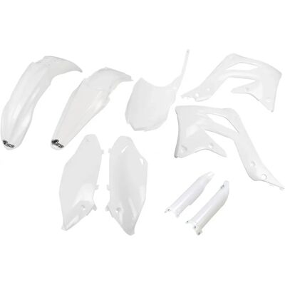 Kit de Plástico Blanco Ufo Kawasaki KXF 450 - Kit de Plástico para Motocicleta Kit de Plástico Blanco Ufo Kawasaki KXF 450 - Kit de Plástico para Motocicleta