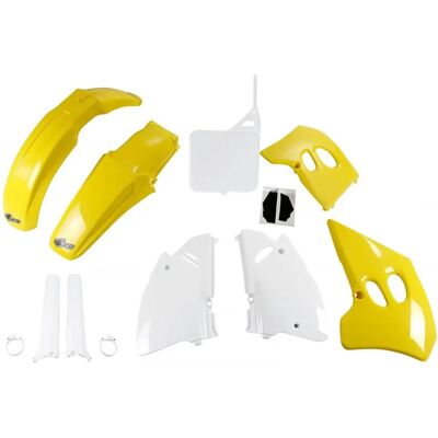 Kit Plastiques Complet Ufo Suzuki Rm 125 - Kit de Plastiques - Pièces de Motocross Kit Plastiques Complet Ufo Suzuki Rm 125 - Kit de Plastiques - Pièces de Motocross